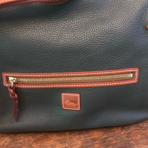 Dooney & Bourke East West Zip Sac-Hunter Green - Picture 2 of 16